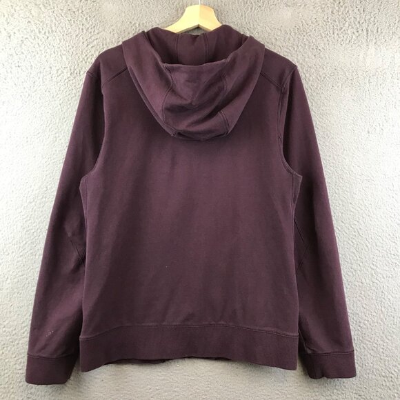 Lululemon  Plum Zip-Up Hoodie Jacket S Cotton Blend men's - Picture 2 of 11
